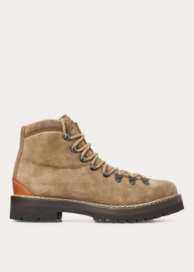 Men's Ralph Lauren Fidel Suede Boots | 312849KUL